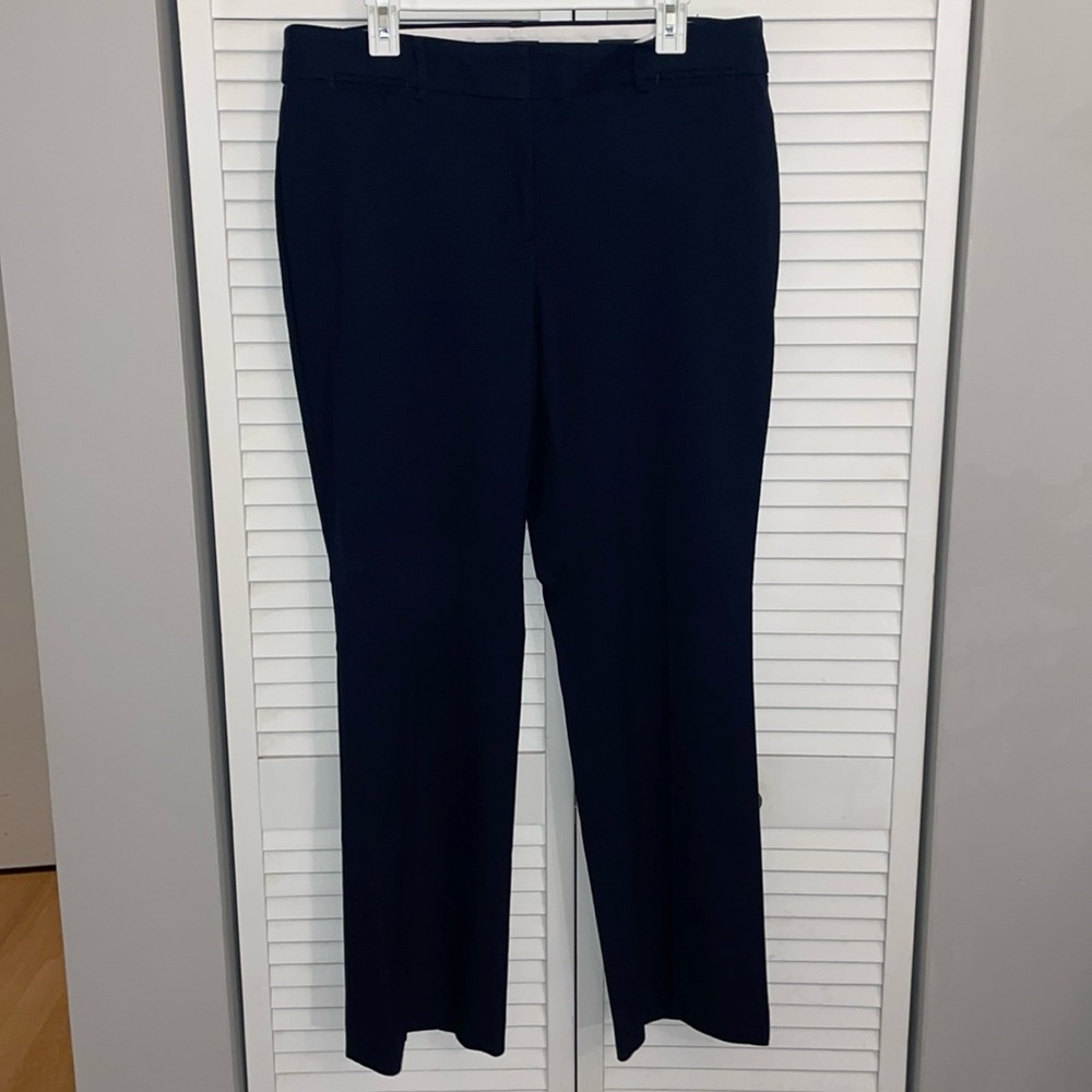 Loft Navy Julie Fit Trousers
